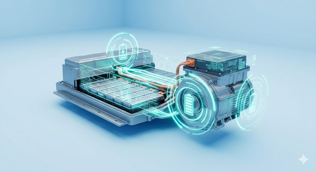 Mobility Electrification battery pack EV powertrain